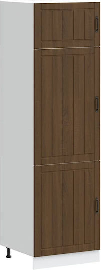 Lucca Στήλη Κουζίνας 60x57x207εκ.
