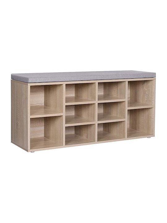 Eingangsmöbel mit Schuhschrank & Bank 104x30x48cm