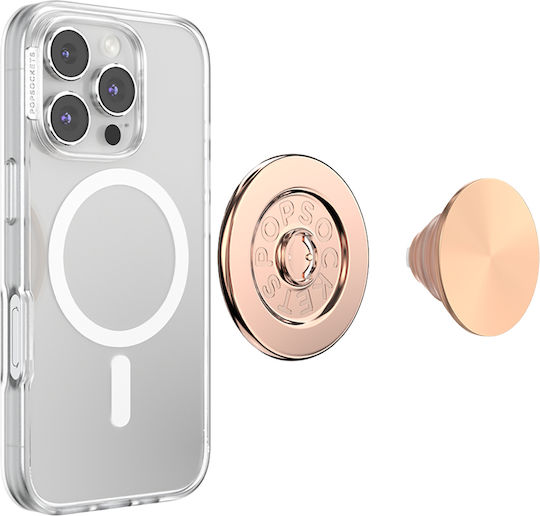 Popsockets Smartphone Popgrip Premium Magsafe Stand Selfie Function Rose Gold