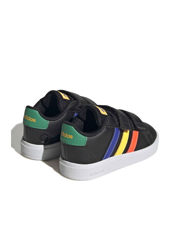 Grand Court GRAND COURT 2.0 Kids Sneakers with Scratch Black