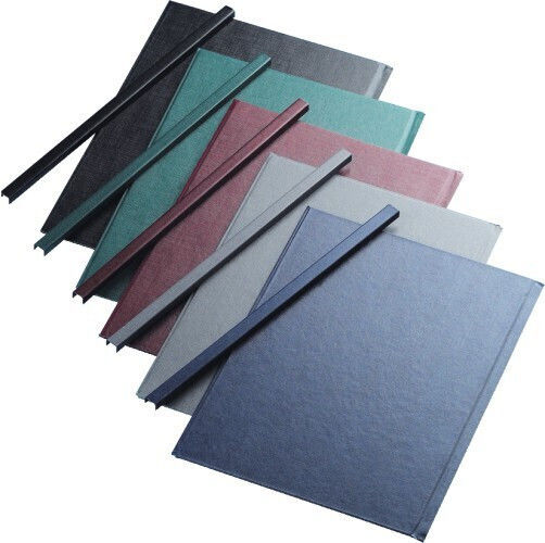 Opus Structură Metalică Întărită Coloana Vertebrală A4 121-150 Pagini 16 Mm Set 10 Bucăți Legătorie Metalică Opus Neagră