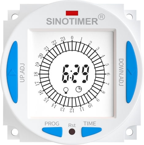 Digital Relay 15-minute Timer Sinotimer 50/60hz Customized Voltage 5 12 24vdc Tm629akl