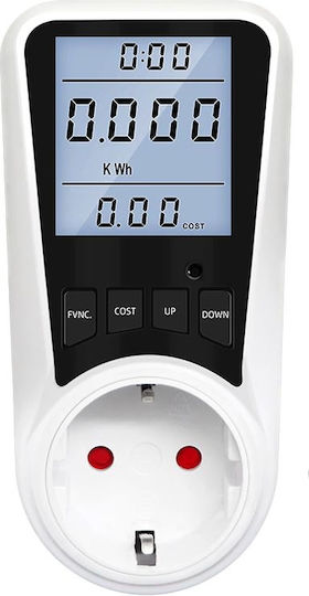 Digital Meter Socket Sinotimer 230v 16a 3680w Display W Kwh V A Hz Dds109l