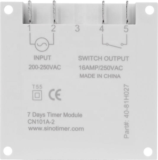 Digital Timer Sinotimer Timer Switch Programmable Minute Timer 230v 16a Cn101a-2
