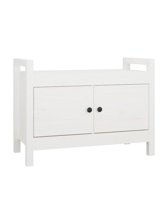 Entry Furniture with Shoe Rack & Bench 80x40x60cm