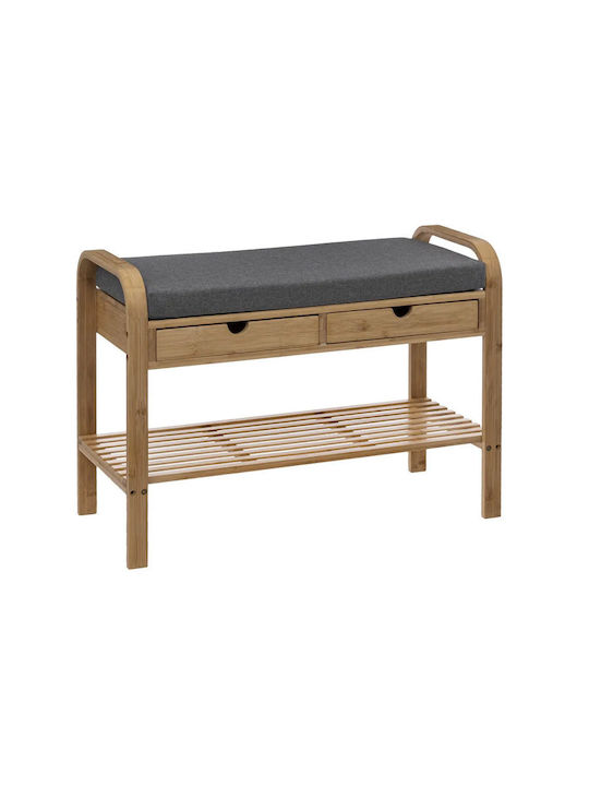 Entry Furniture with Shoe Rack & Bench 74x34x55cm