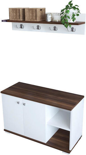 Furaha Έπιπλο Εισόδου με Παπουτσοθήκη 90x33x52.2εκ. Furaha Έπιπλο Εισόδου με Παπουτσοθήκη 90x33x52.2εκ.