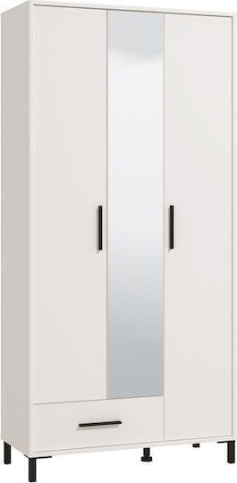 Orkney Og 3k1f3v Έπιπλο Εισόδου με Καθρέπτη Λευκό Χρώμα 93x40x193εκ. Orkney Og 3k1f3v Έπιπλο Εισόδου με Καθρέπτη Λευκό Χρώμα 93x40x193εκ.