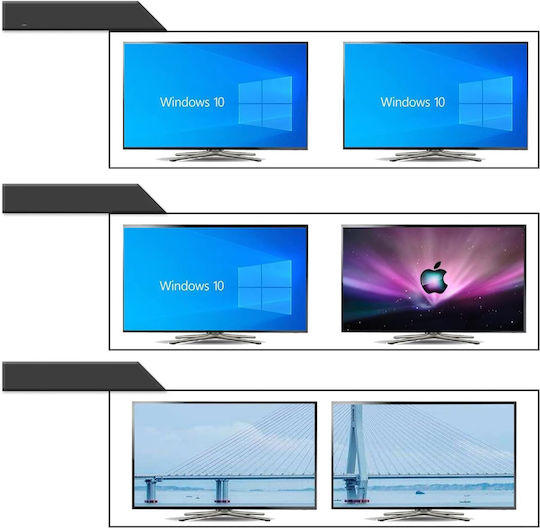 B0B6ZPPNMR KVM & Data Switch με USB 3.0 / HDMI