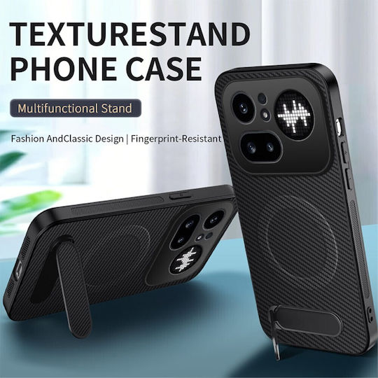 Wanlonfeng Back Cover Plastic Black (Nothing Phone (4a) Pro)