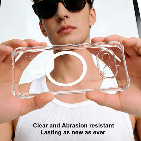 Imak Buffer Rückseite Umschlag Rückseite Silikon Transparent (Nichts Phone (4a))