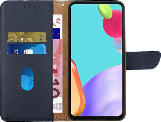 Oppo Wallet Leather Blue (Oppo Reno15 5g)