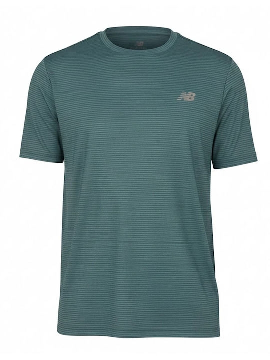 New Balance T-Shirt Petrol Blue