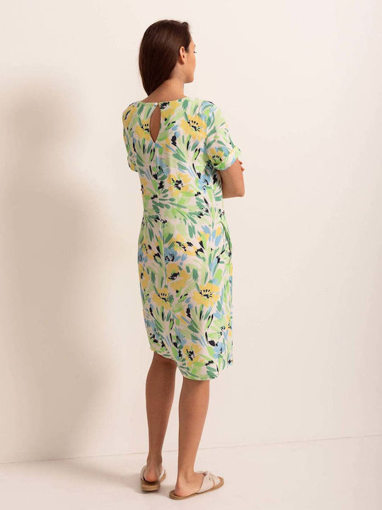 Sommer Mini Damenkleid Gelb