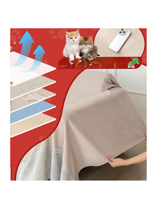 Cuvertură Pentru Canapea 2 Locuri 340x230 cm Khaki