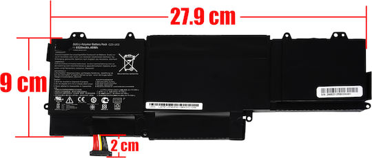 Съвместима Батерия за Asus Zenbook / VivoBook Asus Zenbook U Ux32 Ux32a Ux32vd Ux32va Ux32v Vivobook U38 U38n с 6520mAh