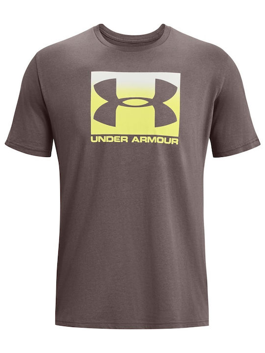 Athletic T-shirt Brown