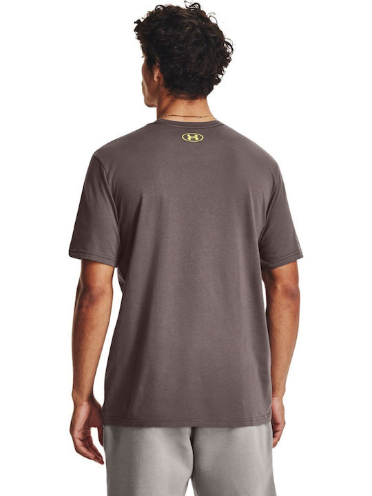 Athletic T-shirt Brown