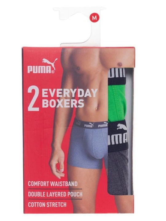 Boxeri pentru Bărbați Gri/Argintiu 2Pack