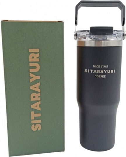 Sticlă Termos Oțel inoxidabil 900ml Black