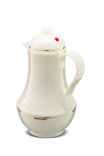 Rotpunkt Jug Thermos Stainless Steel BPA Free 1lt White