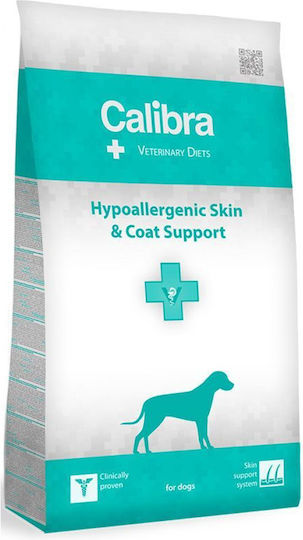 Calibra Vet Dog Hypoallergenic Skin & Coat 2kg Dry Food for Dogs with Salmon, Potatoes, Chicken, Apple and Tuna