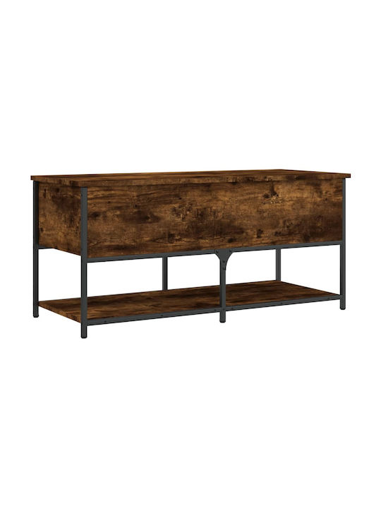 Eingangsmöbel mit Schuhschrank & Bank Smoked Oak 100x42.5x47cm