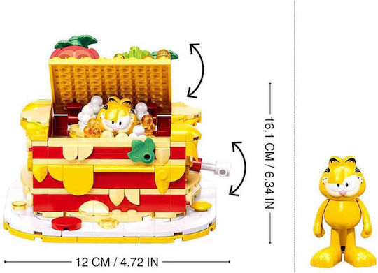 Sluban Blocks Garfield Lasagne for 6 - 12 Years 250pcs