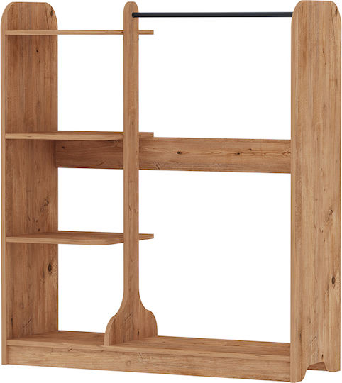 Rozesme Entry Furniture with Shoe Rack Pine Oak 120x40x135cm Rozesme Entry Furniture with Shoe Rack Pine Oak 120x40x135cm