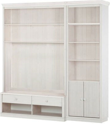 Saltoro 105 Wooden Living Room TV Unit White