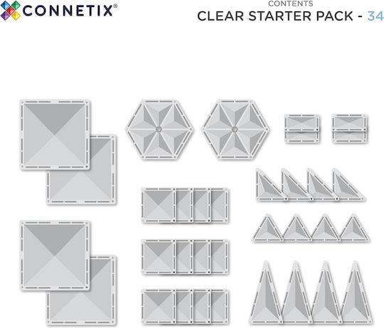Connetix Μαγνητικό Παιχνίδι Κατασκευών
