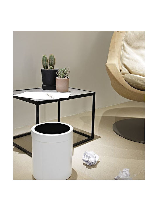 Sanco Металик Кошче за офисни отпадъци 5лт Antracite Grained 20.5x20.5x24.5см