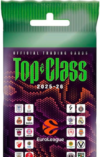 Euroleague Top Class 2026 Κάρτες Panini 8 Κάρτες