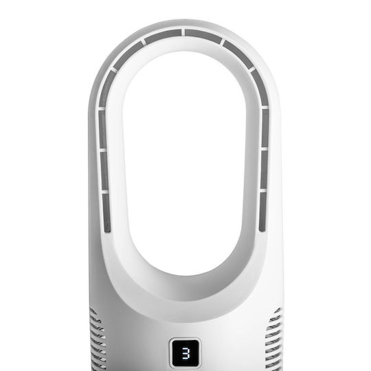 Adler Ad 7343 Kabelloser Tischventilator Mit USB Weiß