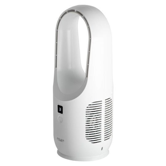 Adler Ad 7343 Kabelloser Tischventilator Mit USB Weiß