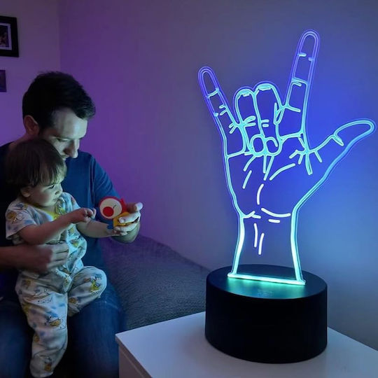 Διακοσμητικό Φωτιστικό LED RGB 3x3εκ.