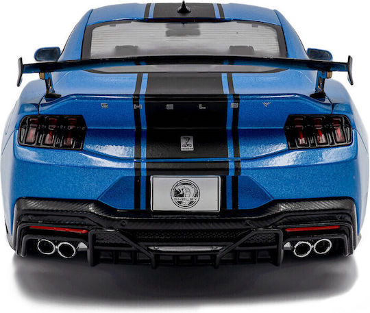 1/18 Shelby Mustang Super Snake 2025 Grabber Blue Metallic W Black Stripe