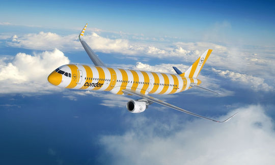Modellset Airbus A321-200 Condor