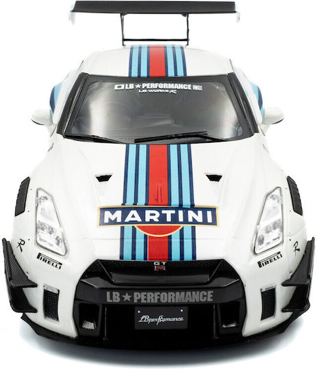 1/18 Liberty Walk Nissan Gt-r R35 W Body Kit Liberty Walk Type 2.0 M 2024 Martini Livery