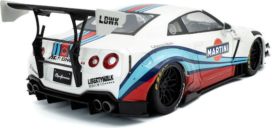 1/18 Liberty Walk Nissan Gt-r R35 W Body Kit Liberty Walk Type 2.0 M 2024 Martini Livery