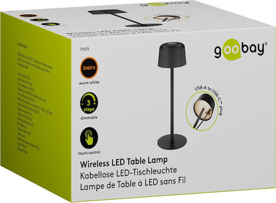 Goobay Διακοσμητικό Φωτιστικό LED Θερμό Λευκό 3000K 25x25εκ.