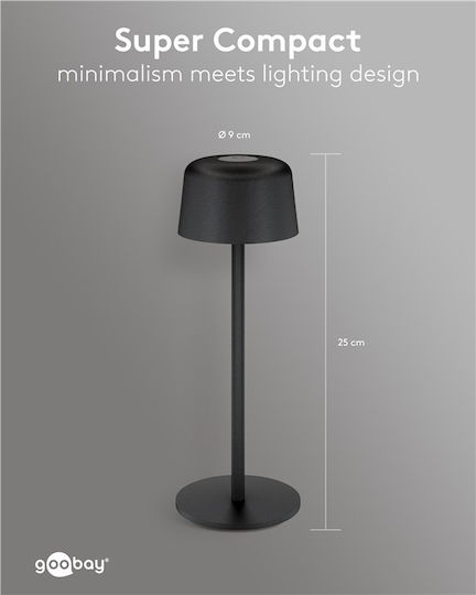Goobay Διακοσμητικό Φωτιστικό LED Θερμό Λευκό 3000K 25x25εκ.