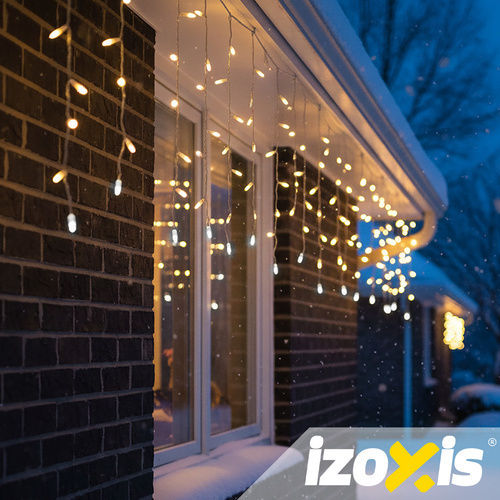 100 LED-Lichter 4 m Warmweiß als Lichterkette