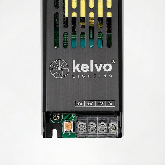 kelvo Adjustable LED Power Supply IP20 Power 150W with Output Voltage 12V