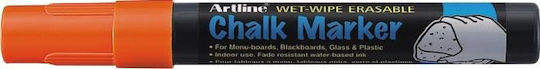 Artline EPW-4 Маркер Оранжев Черна дъска Liquid Chalk за Стъкло 4.0mm