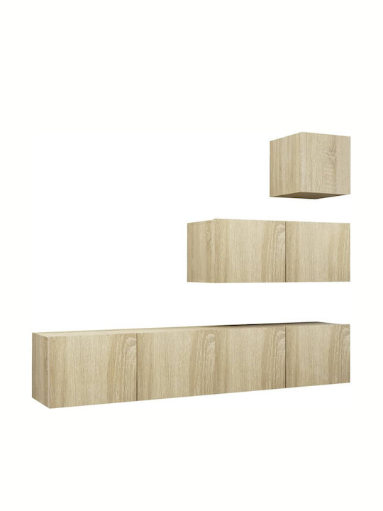 Living Room TV Unit Beige L80xW30xH30cm