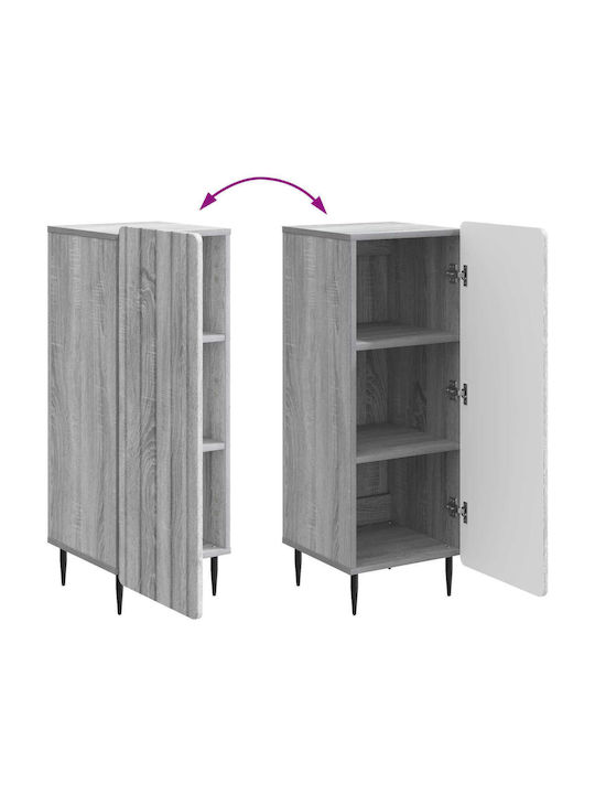 Sideboard from Wood & Metal Gray Sonoma 34.5x33x92cm