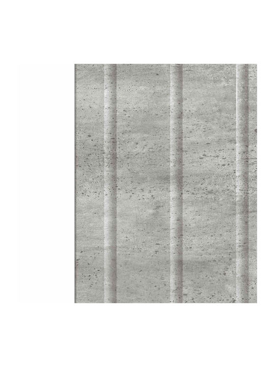 Sideboard from Wood & Metal Concrete Gray 34.5x33x92cm