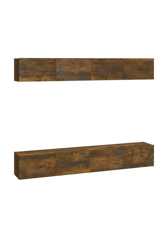 Wohnzimmer TV-Einheit Smoky Oak L100xB30xH30cm