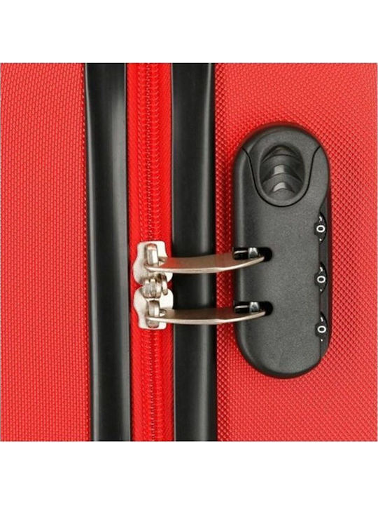 Disney Mickey Here Stars Kids Cabin Hard Multicolour Suitcase With 4 Wheels Height 55cm